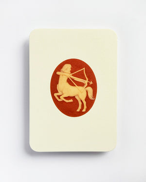 Sagittarius Signs of the Zodiac Greeting Card