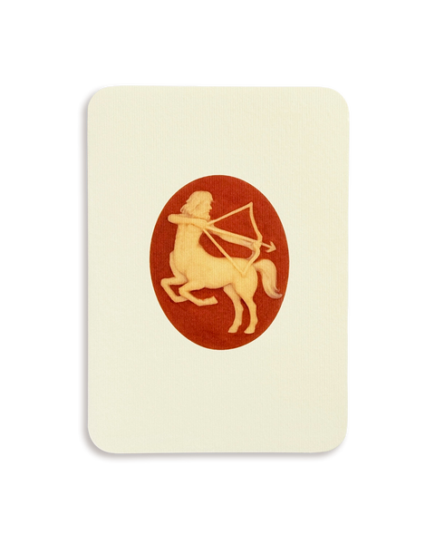 Sagittarius Signs of the Zodiac Greeting Card