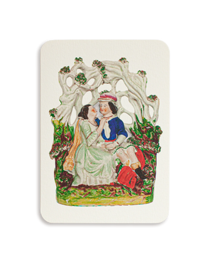 Beneath the Arbour Staffordshire Greeting Card