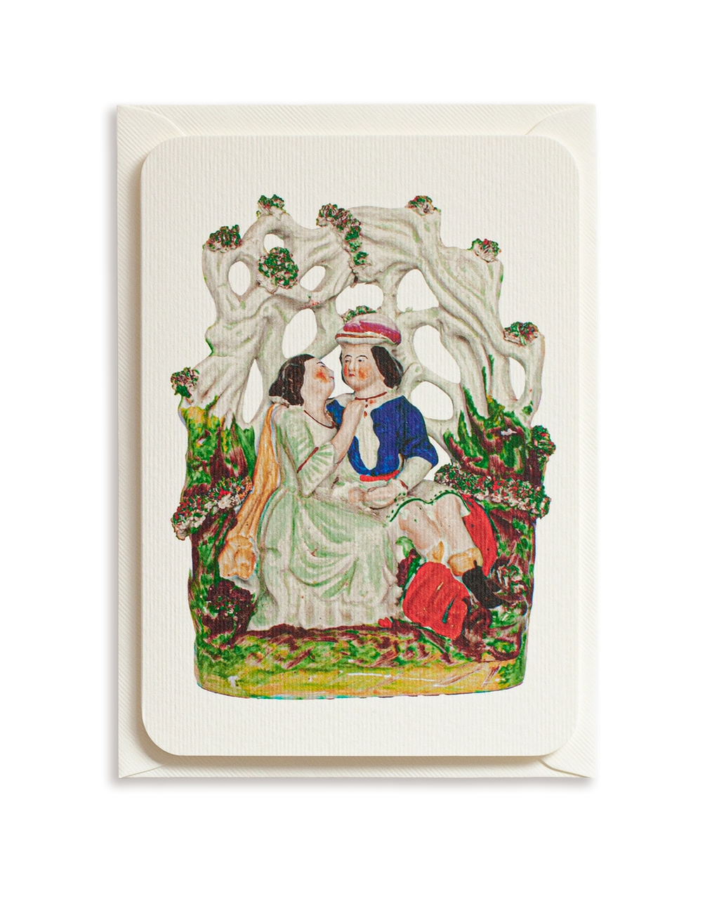 Beneath the Arbour Staffordshire Greeting Card