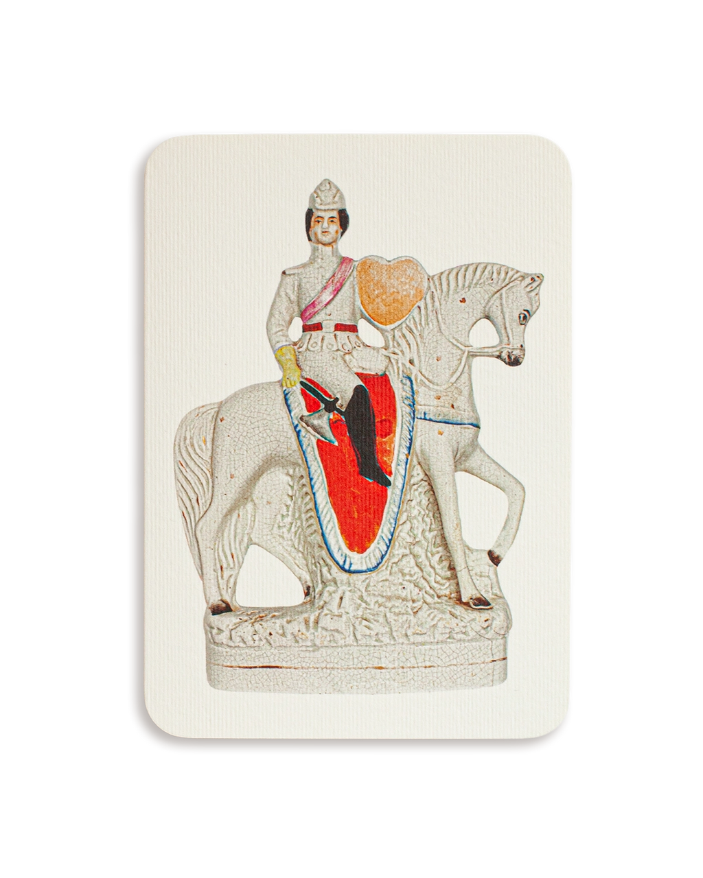 The Hero Staffordshire Greeting Card