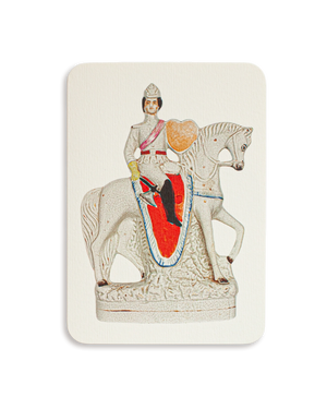 The Hero Staffordshire Greeting Card