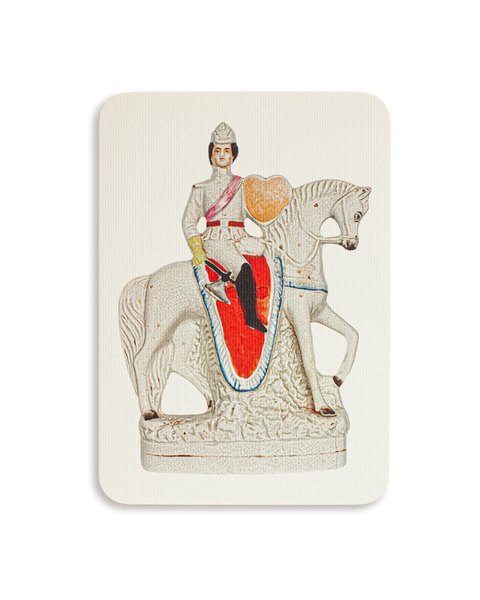 The Hero Staffordshire Greeting Card