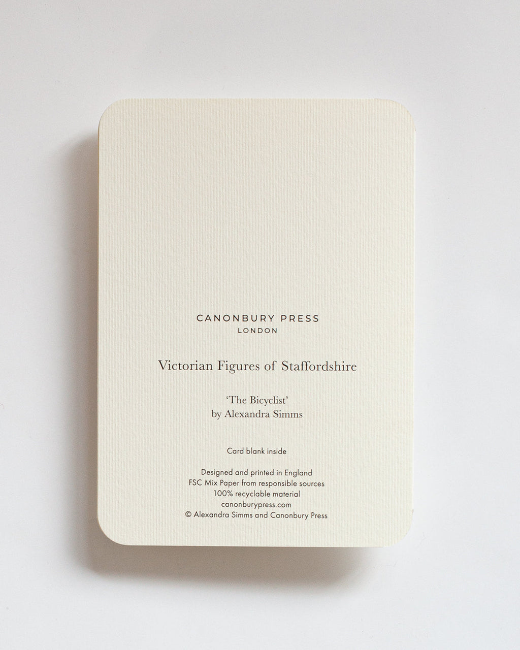 The Bicyclist Greeting Card