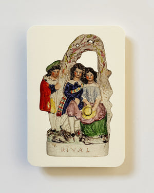 The Rival Staffordshire Greeting Card