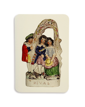 The Rival Staffordshire Greeting Card