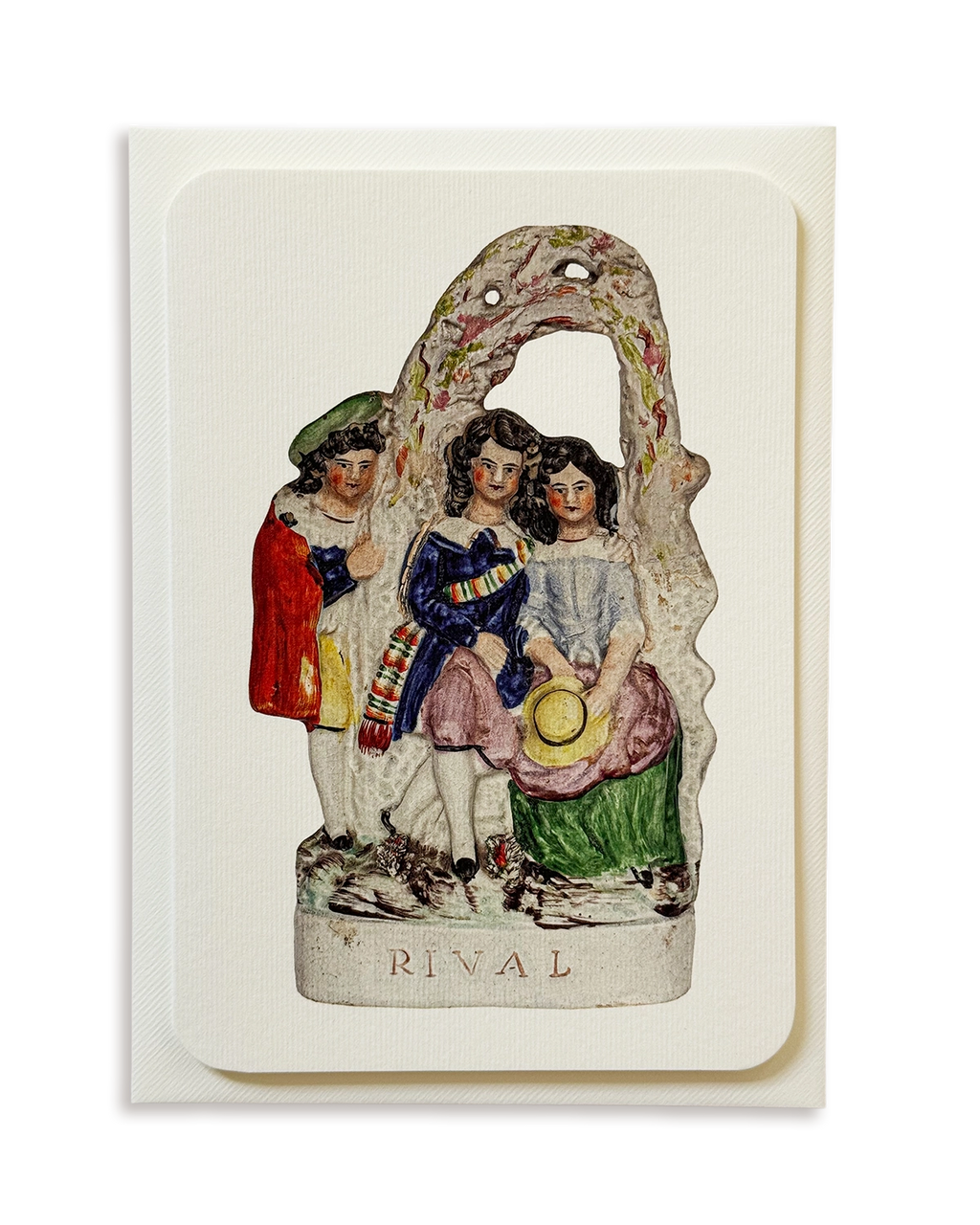 The Rival Staffordshire Greeting Card