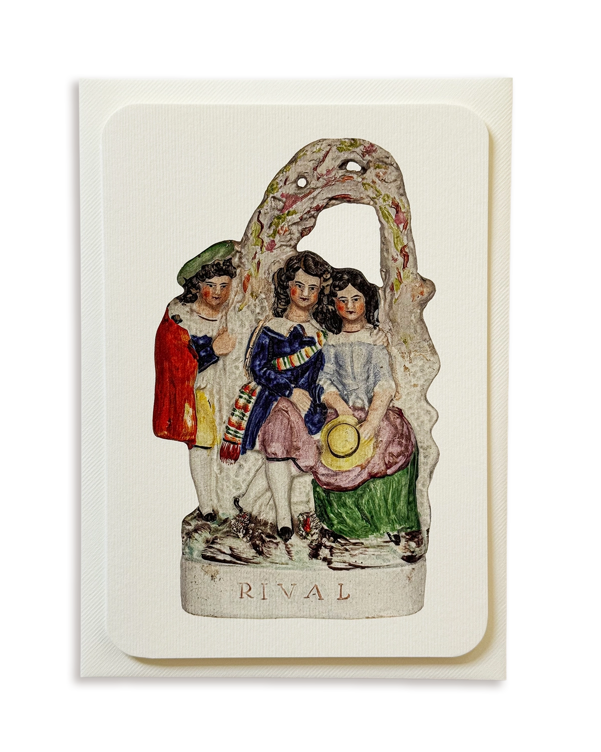 The Rival Staffordshire Greeting Card