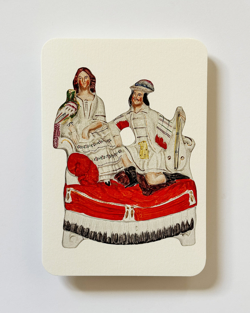 The Lovebirds Greeting Card