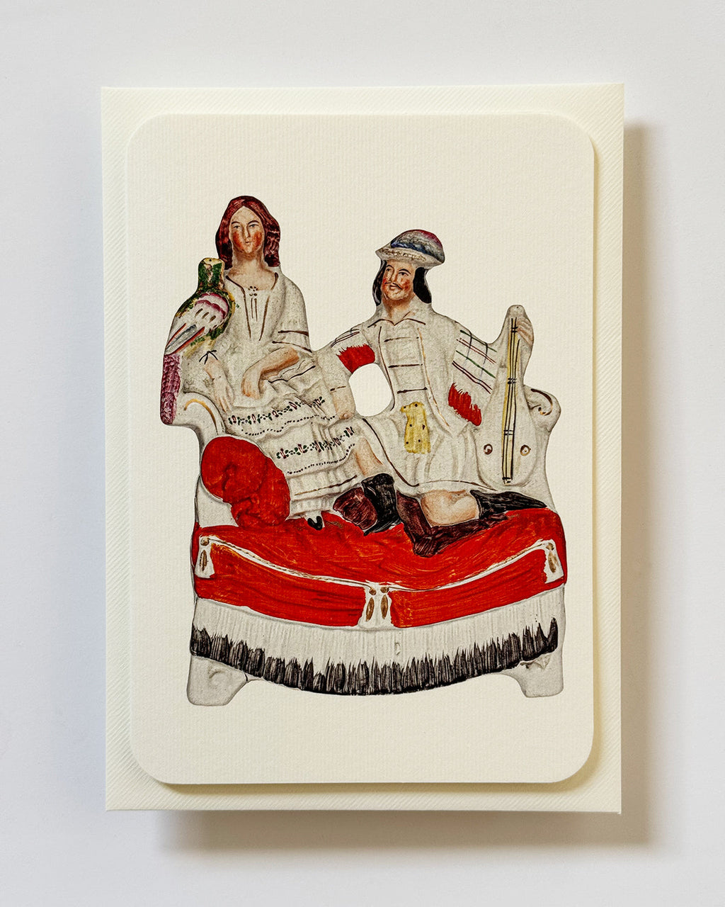 The Lovebirds Greeting Card