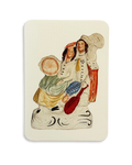 The Music Lovers Staffordshire Greeting Card