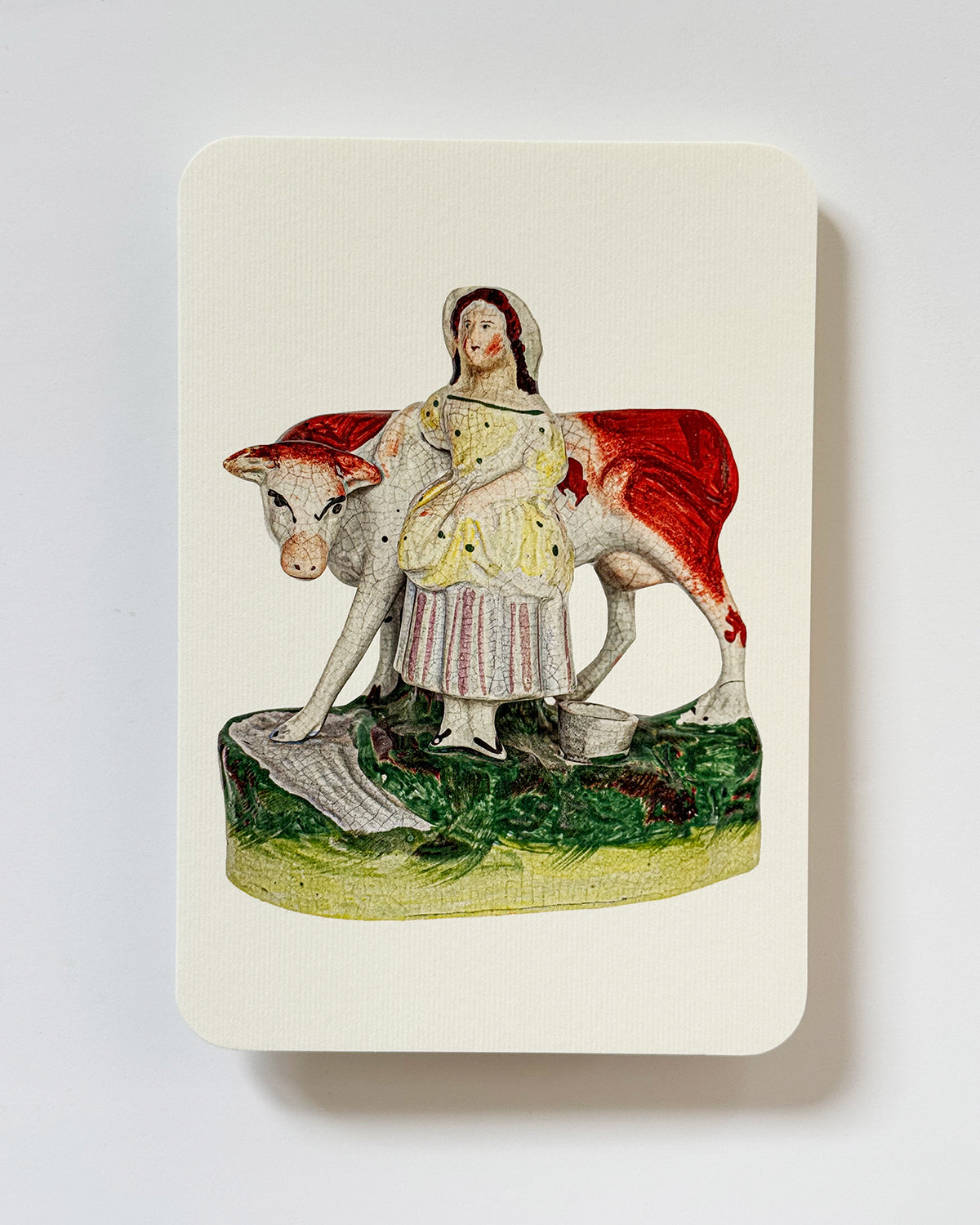 The Milkmaid Greeting Card