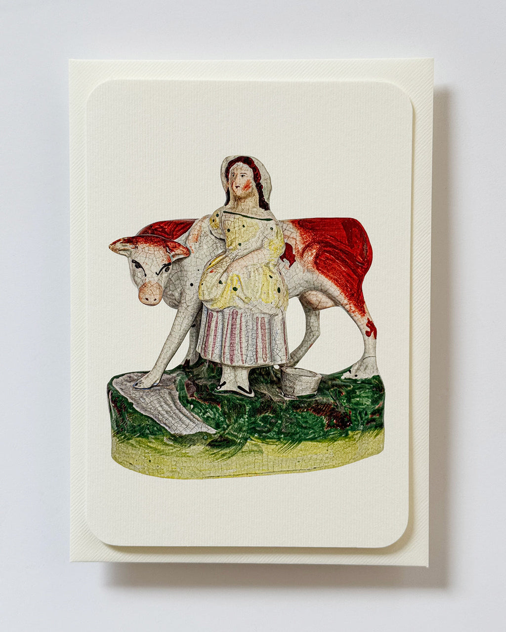 The Milkmaid Greeting Card