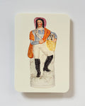 Fisherman with Silver Darlings Greeting Card