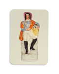 Fisherman with Silver Darlings Staffordshire Greeting Card