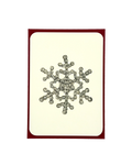 Winter Jewels Snowflake II Greeting Card