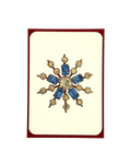 Winter Jewels Snowflake IV Greeting Card