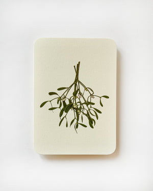 Mistletoe Branch Greeting Card