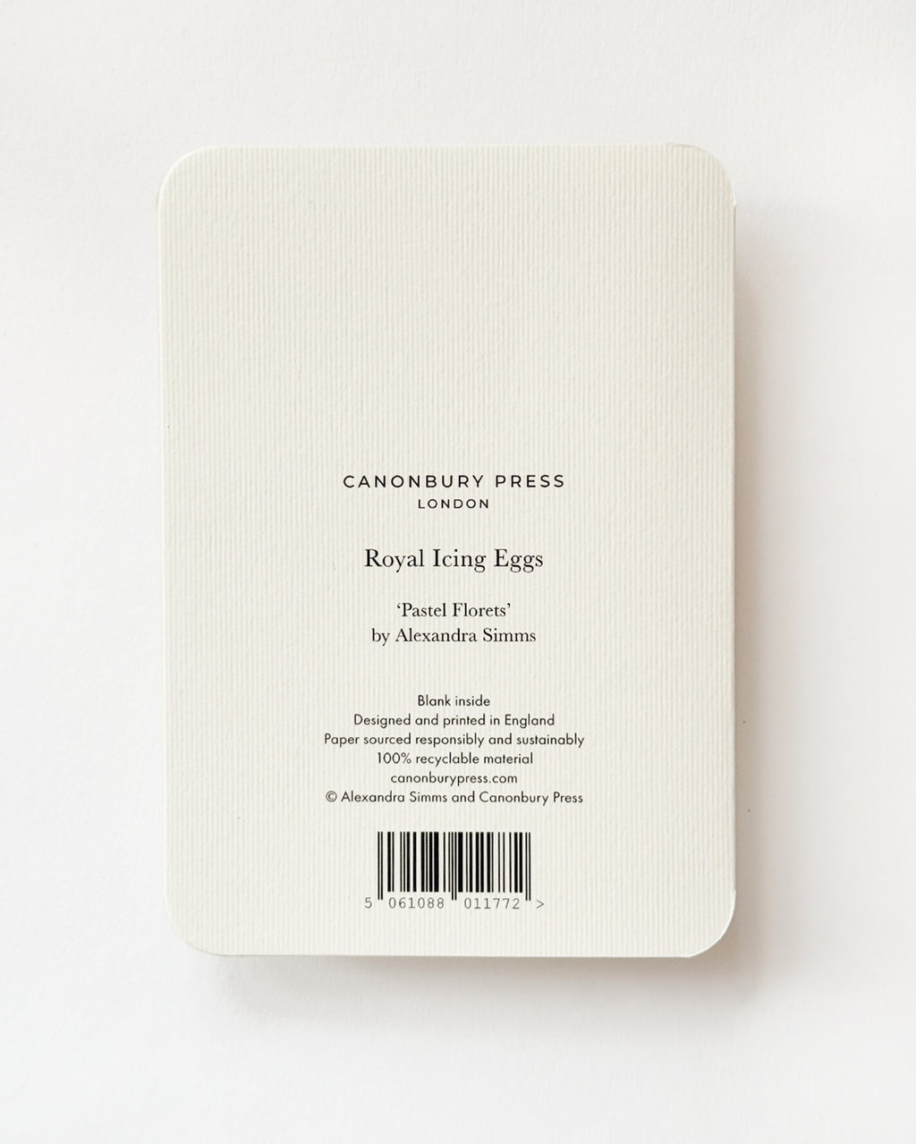 Pastel Florets Royal Icing Egg