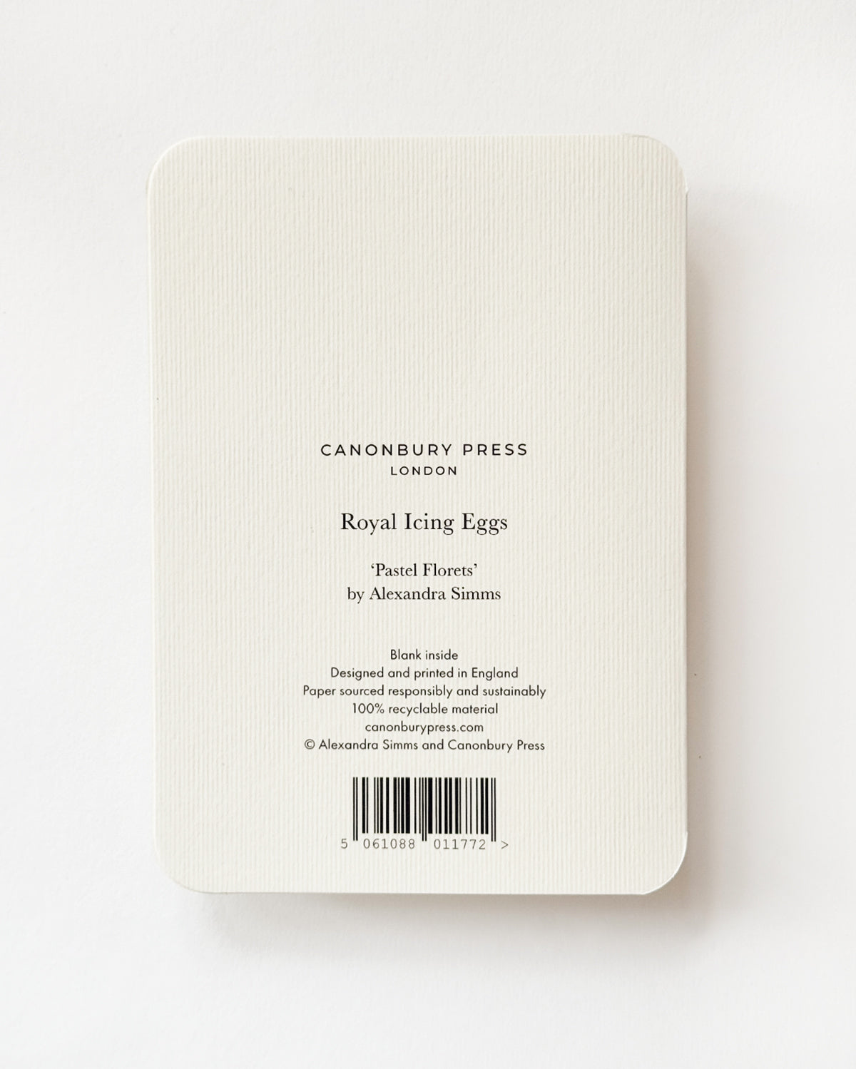 Pastel Florets Royal Icing Egg