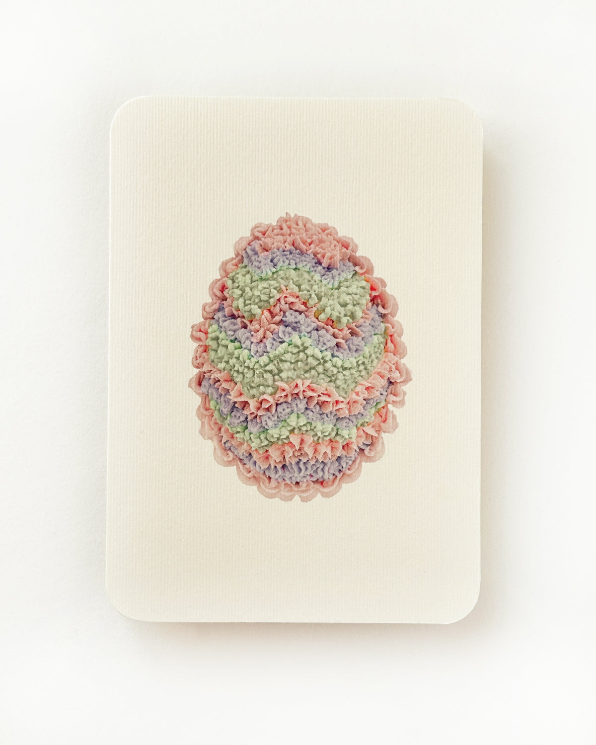 Royal Icing Eggs Mixed Set of 6 Greeting Cards