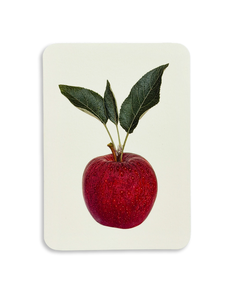 Red Devil Apple Greeting Card