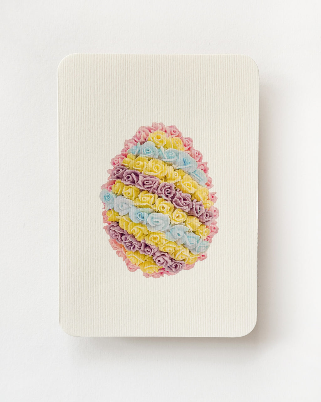 Sherbet Stripe Royal Icing Egg