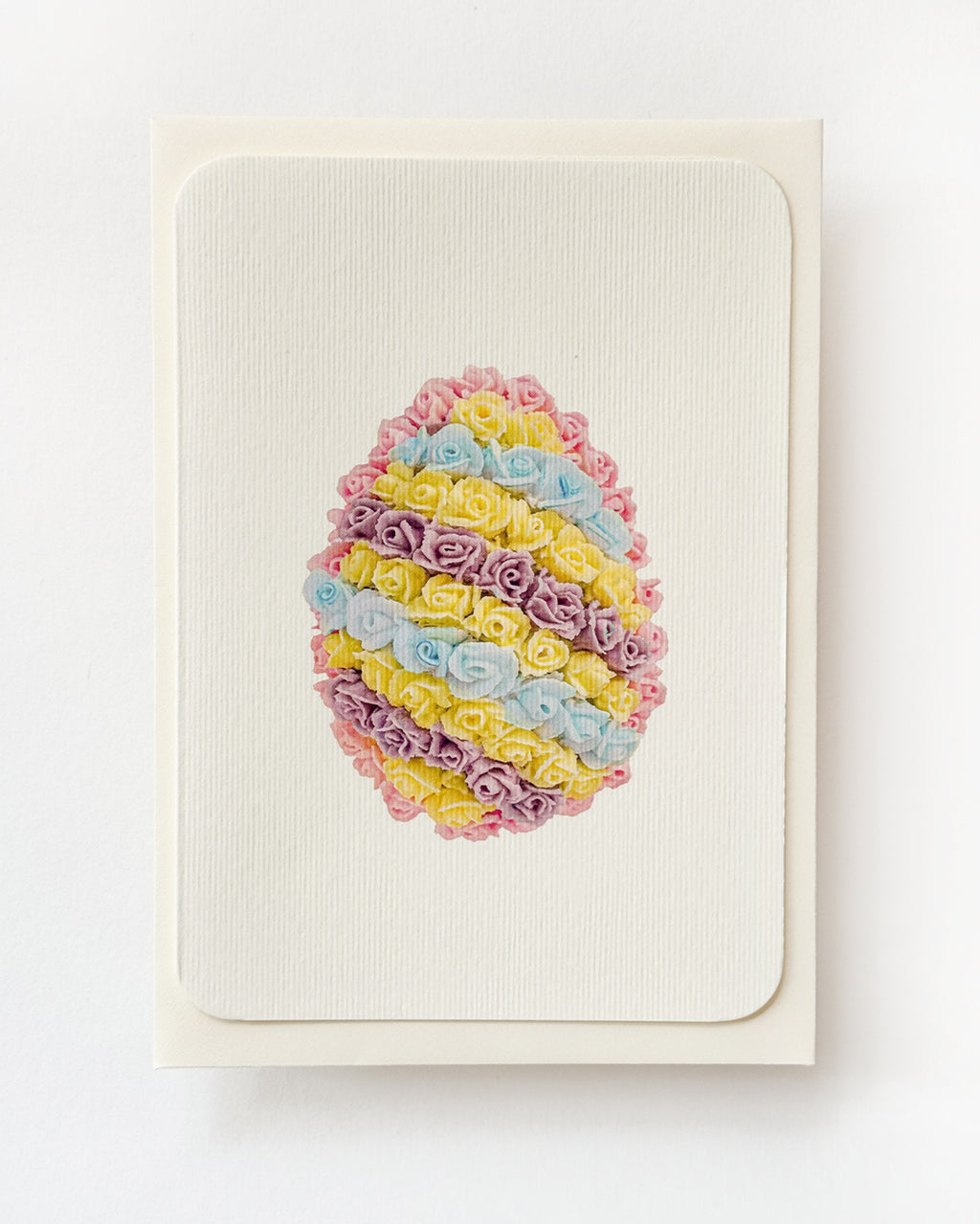 Sherbet Stripe Royal Icing Egg