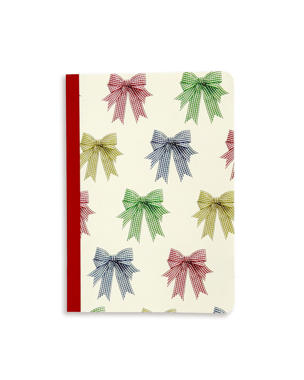 Gingham Bows Notebook