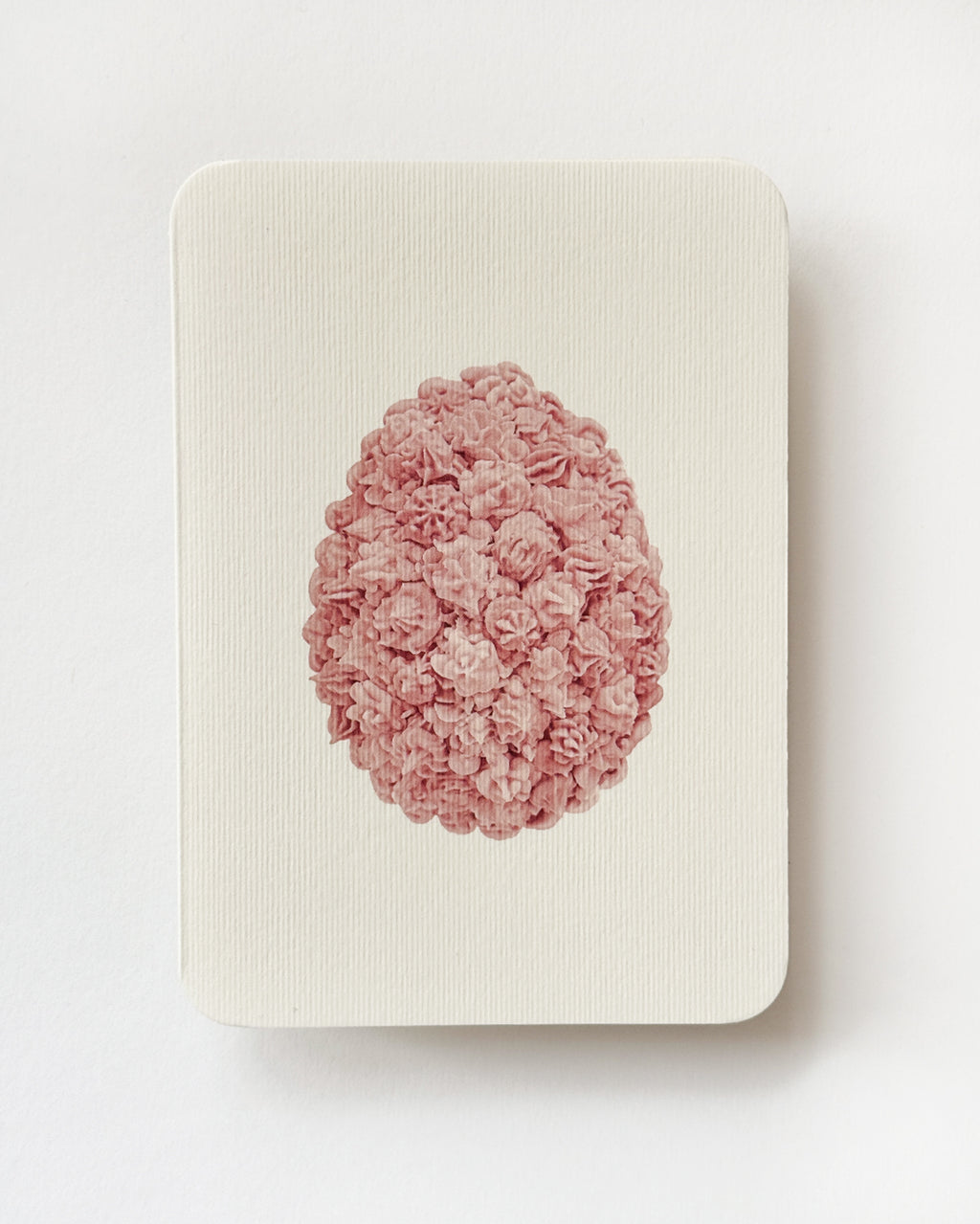 Pink Pastel Florets Royal Icing Egg