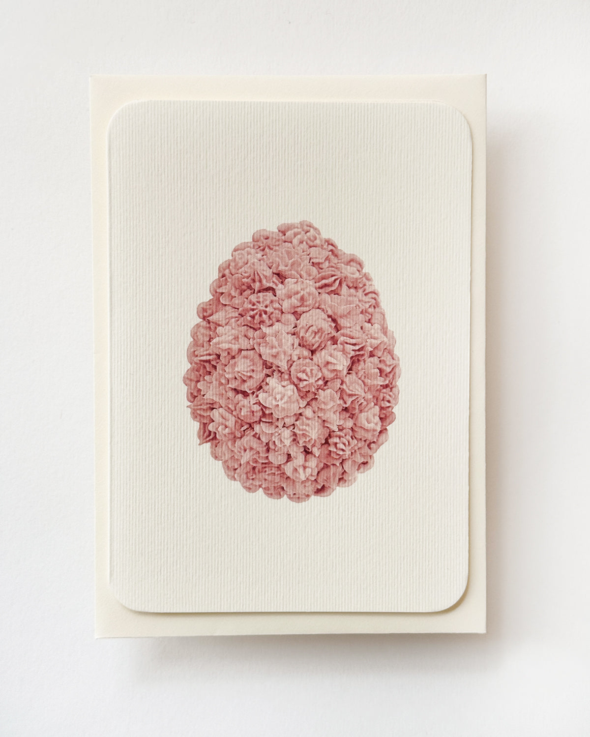 Pink Pastel Florets Royal Icing Egg