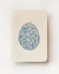 Blue Pastel Florets Royal Icing Egg