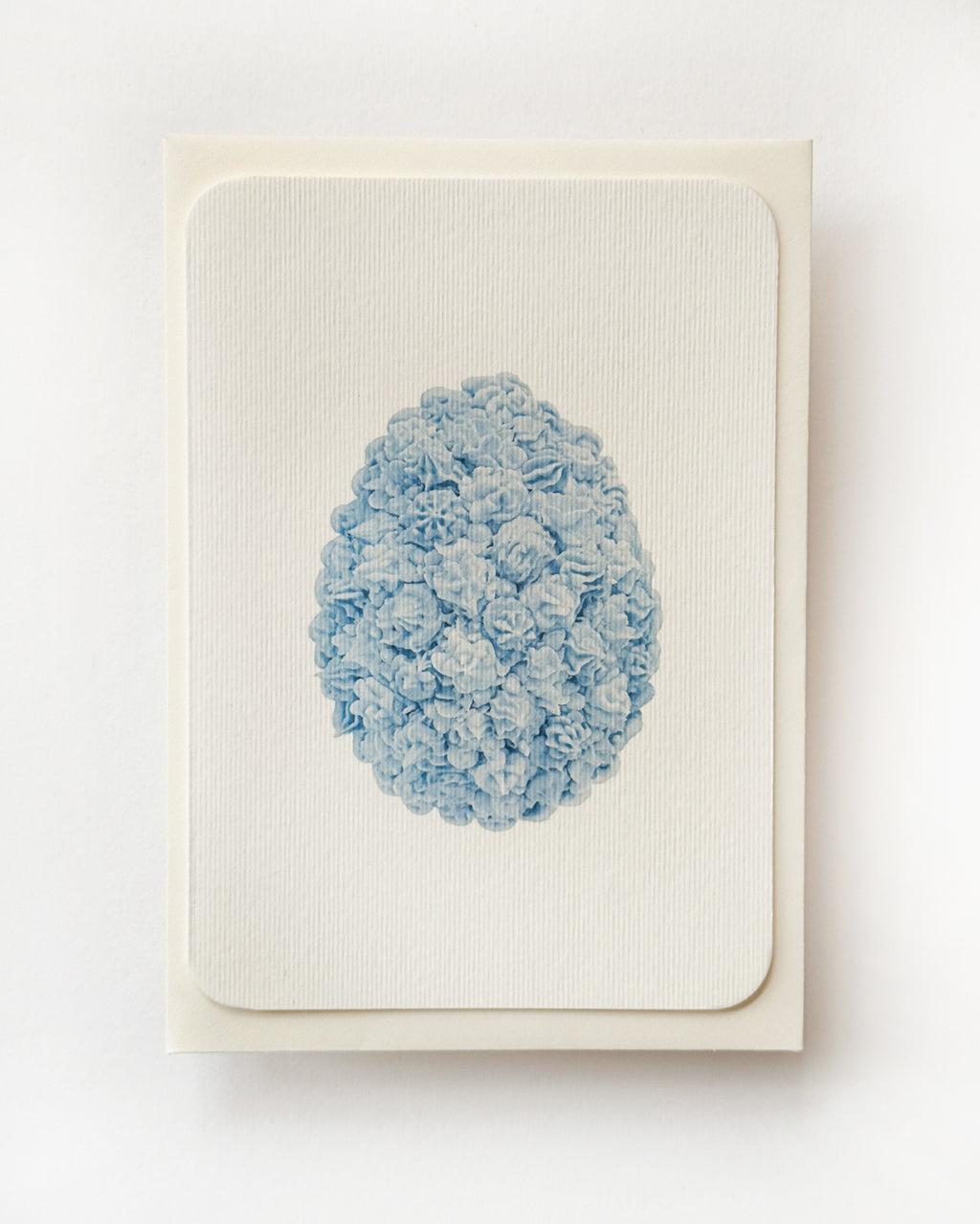 Blue Pastel Florets Royal Icing Egg