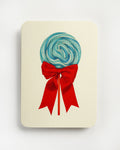 Bubblegum Ribboned Lollies Greeting Card