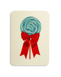 Bubblegum Ribboned Lollies Greeting Card