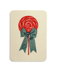 Candy Floss Ribboned Lollies Greeting Card