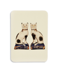 Cushion Cats Staffordshire Greeting Card