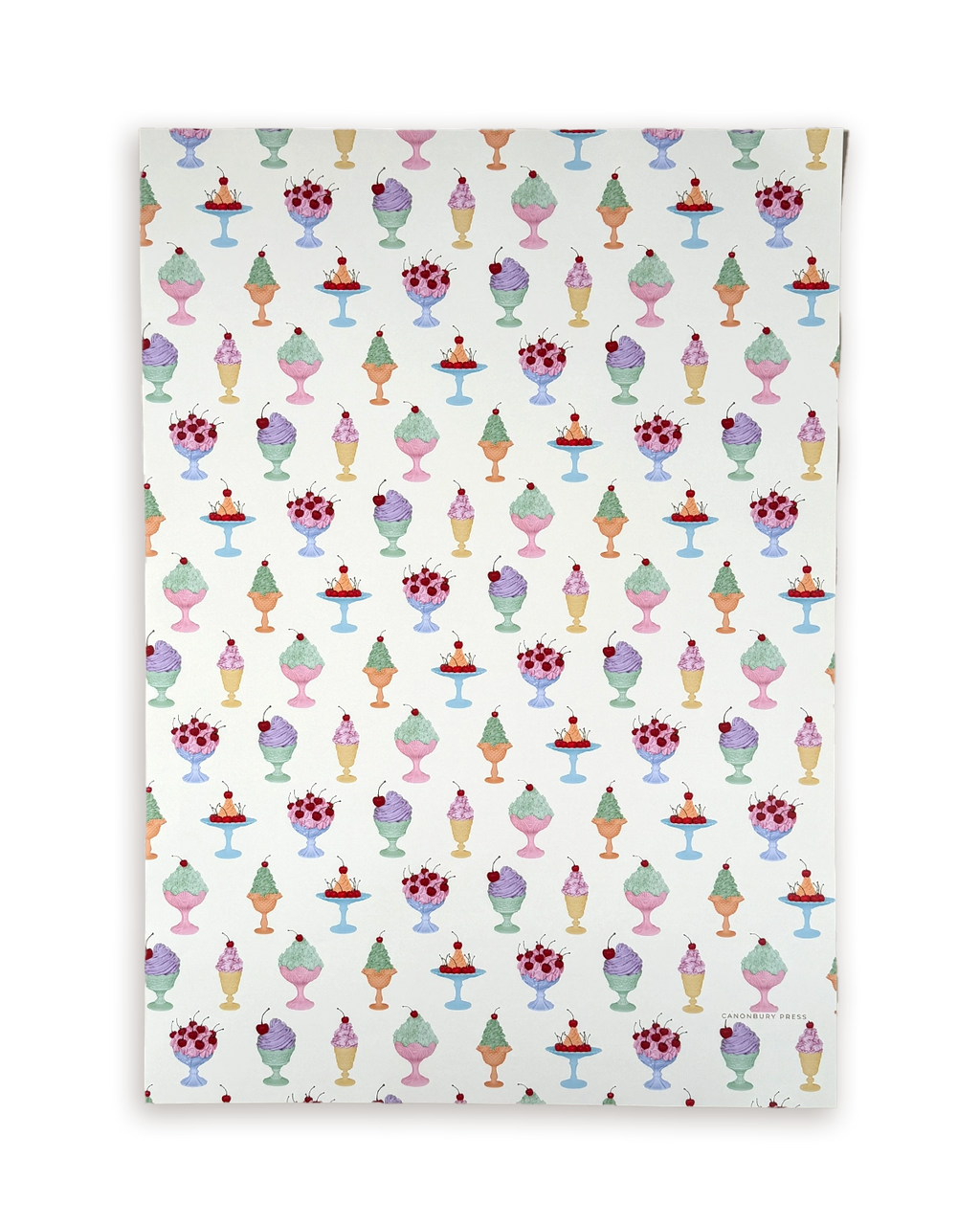 Chantilly Creams Wrapping Paper
