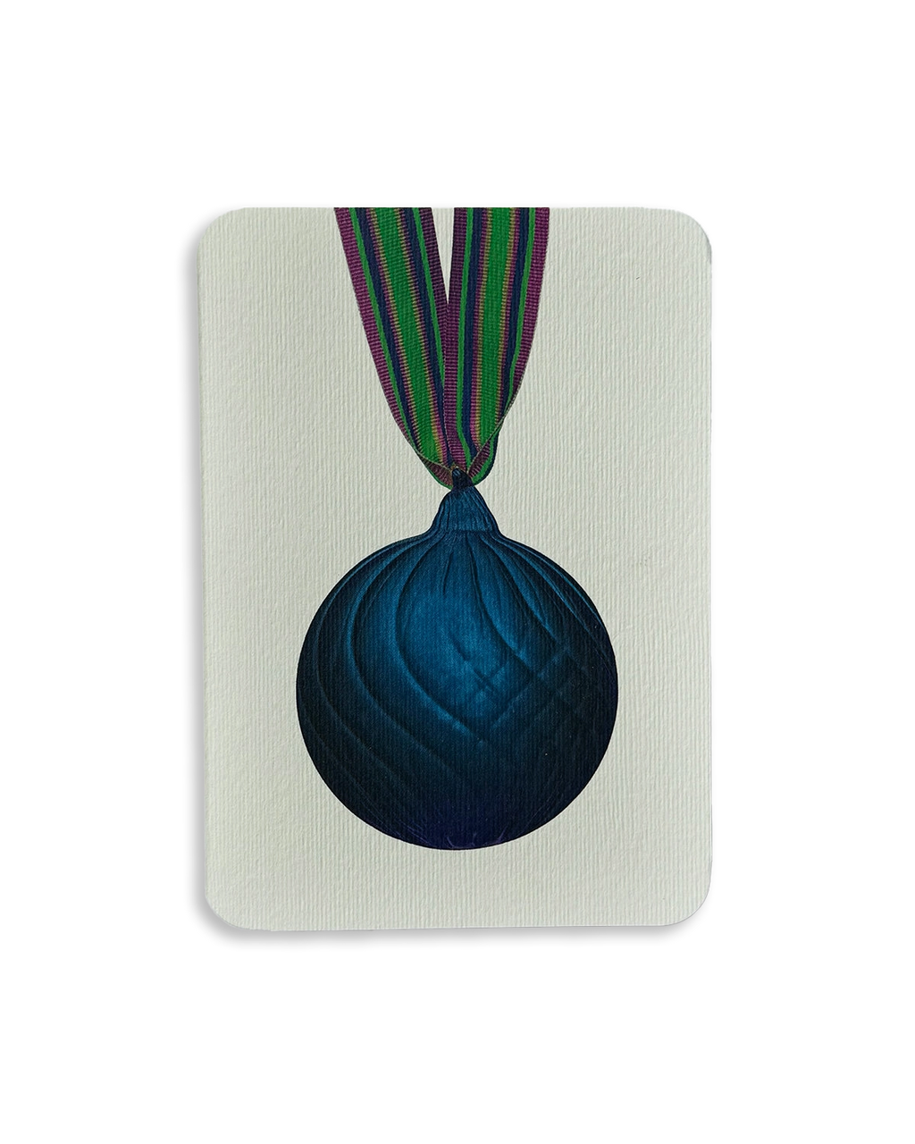 Christmas Baubles Mixed Set of 6 Greeting Cards