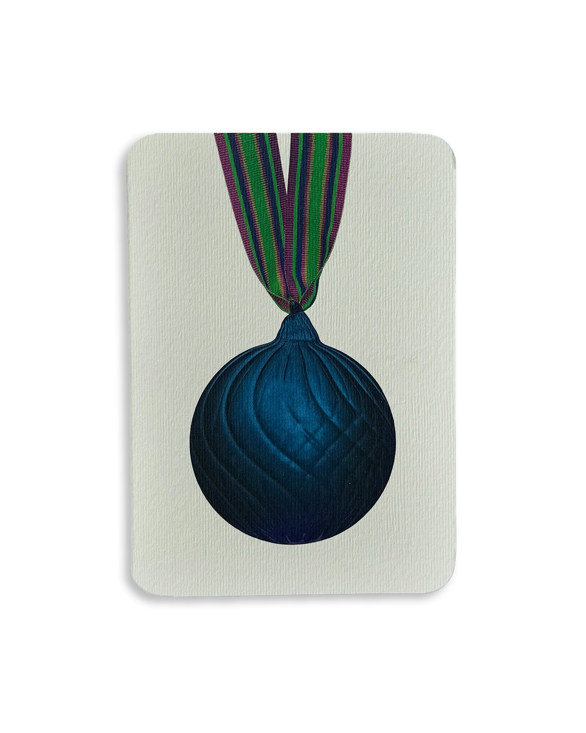 Christmas Baubles Mixed Set of 6 Greeting Cards