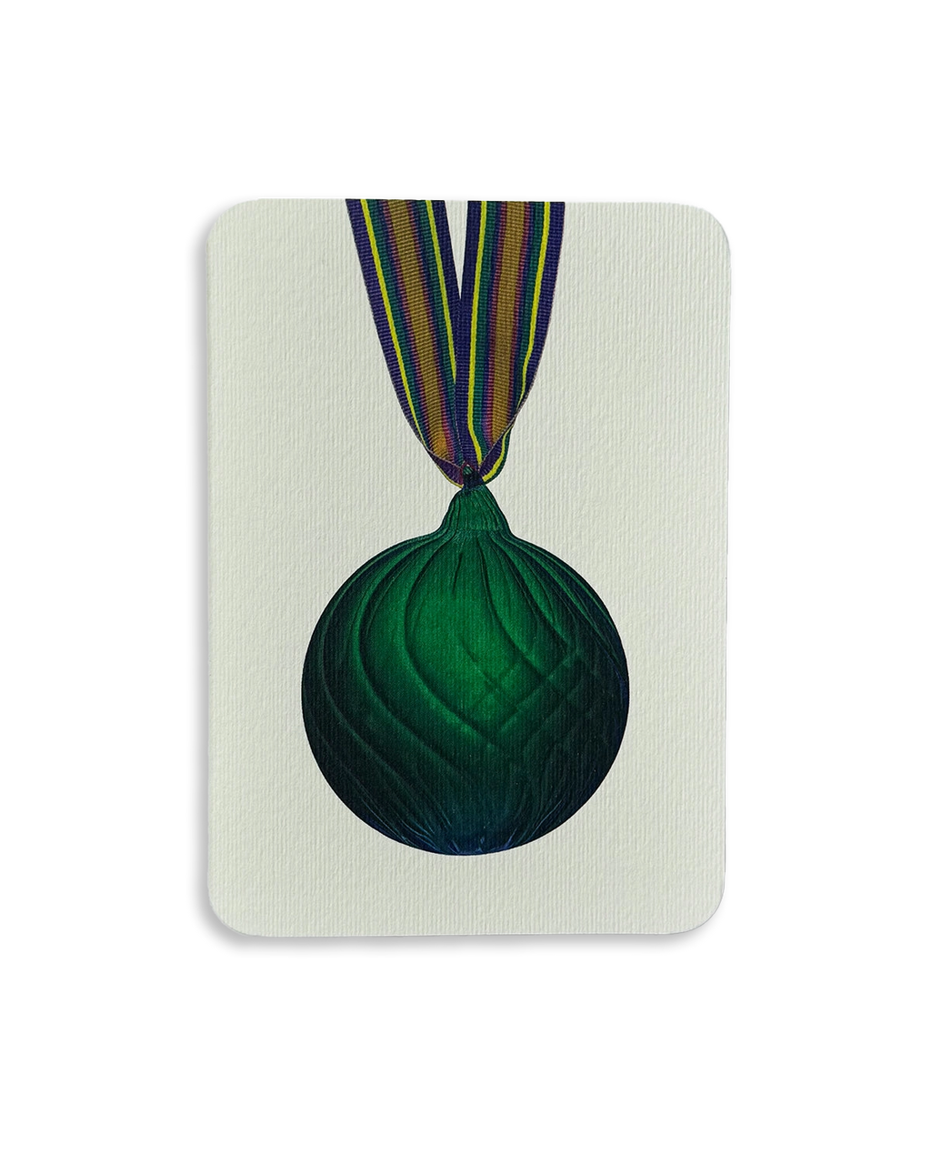 Christmas Baubles Mixed Set of 6 Greeting Cards