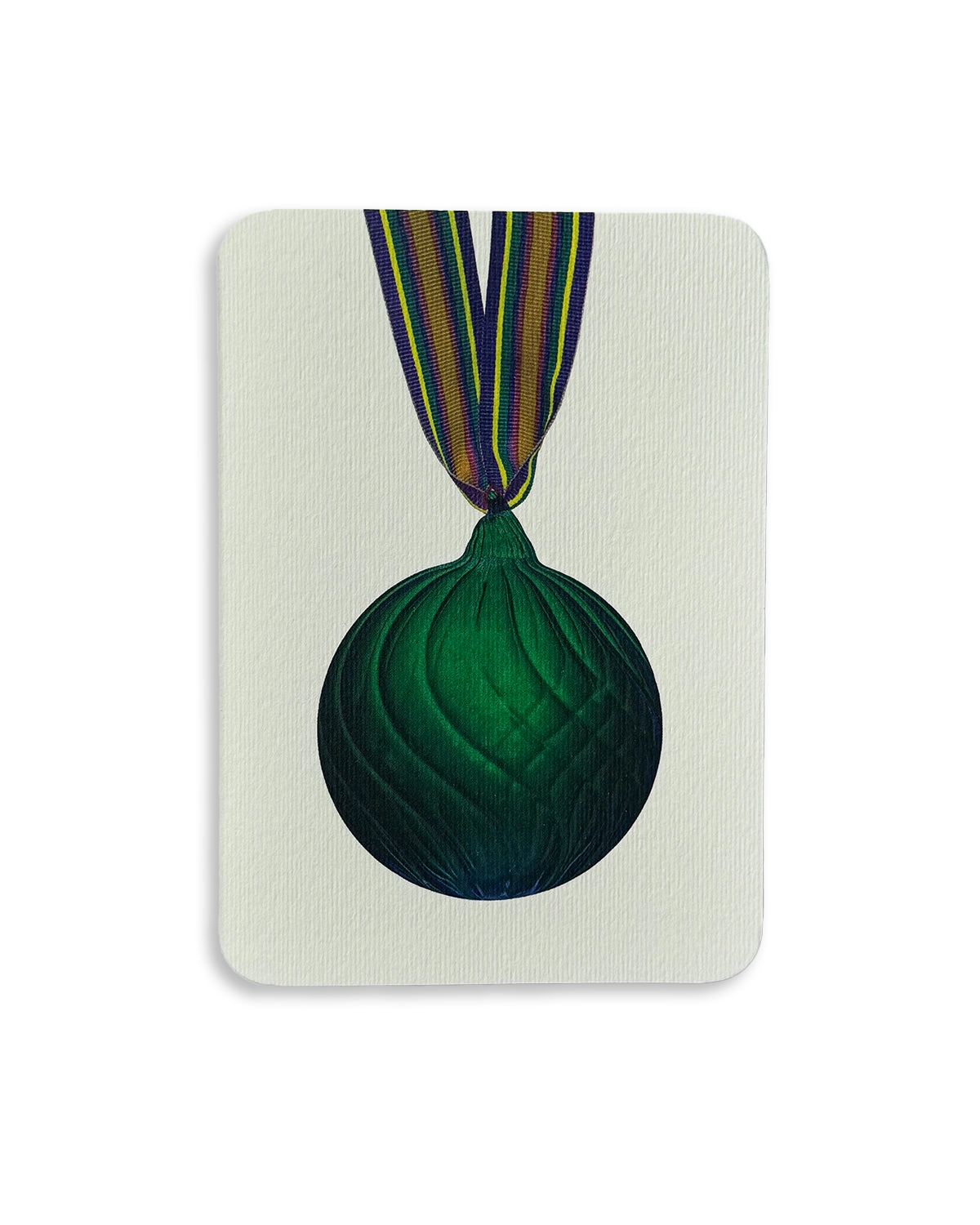Christmas Baubles Mixed Set of 6 Greeting Cards