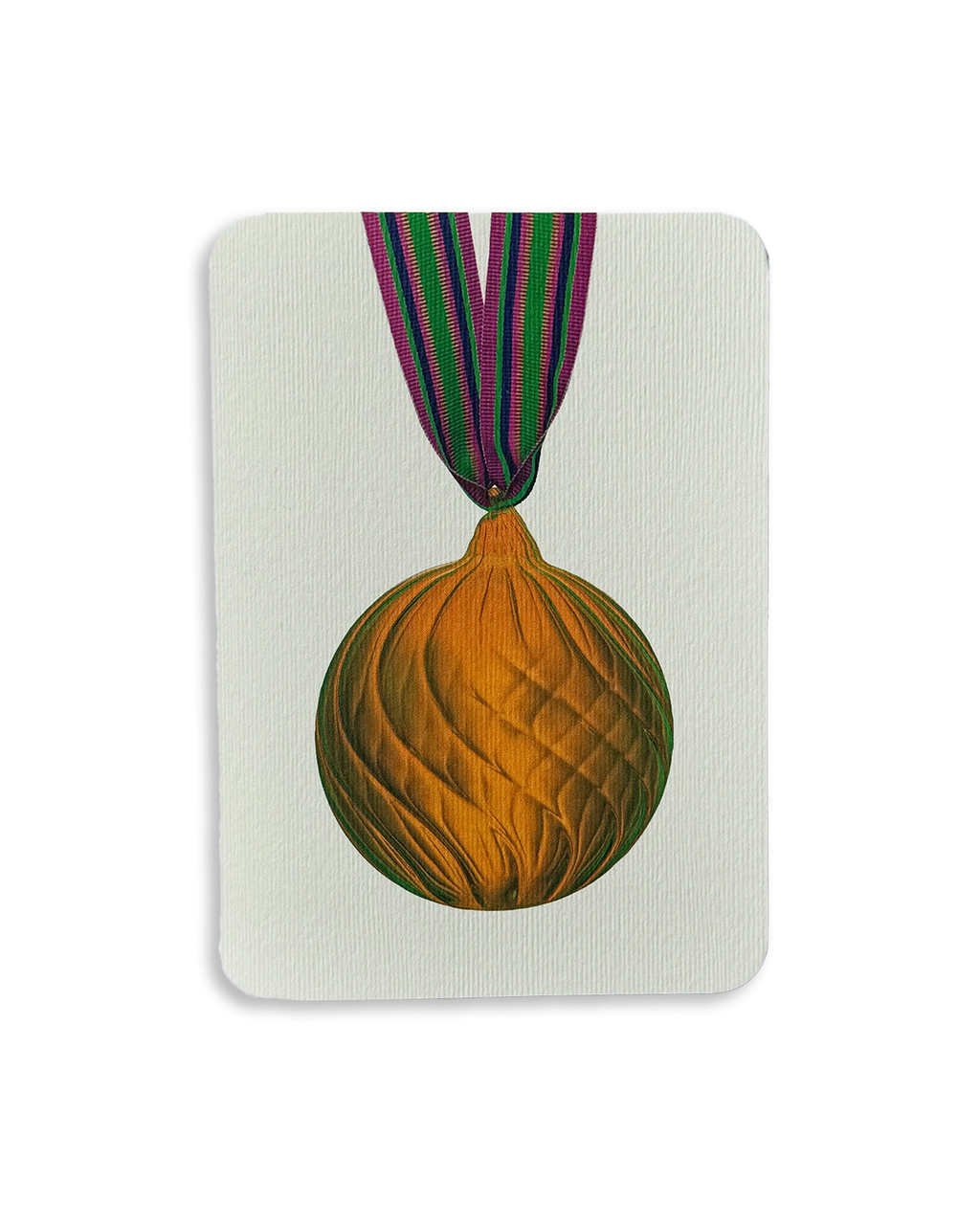 Christmas Baubles Mixed Set of 6 Greeting Cards