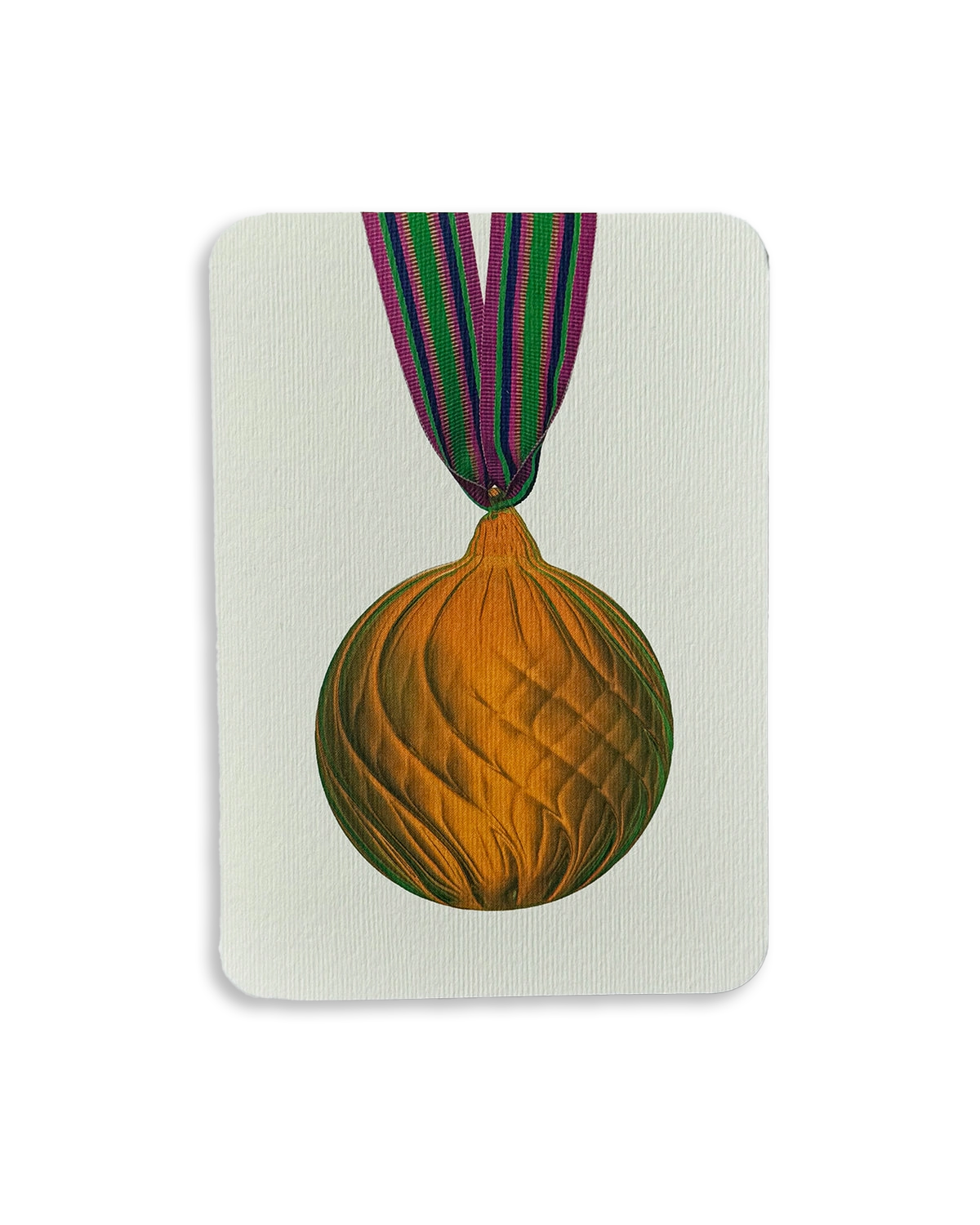 Christmas Baubles Mixed Set of 6 Greeting Cards