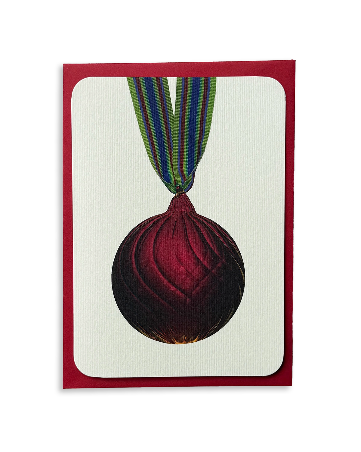 Christmas Baubles Mixed Set of 6 Greeting Cards