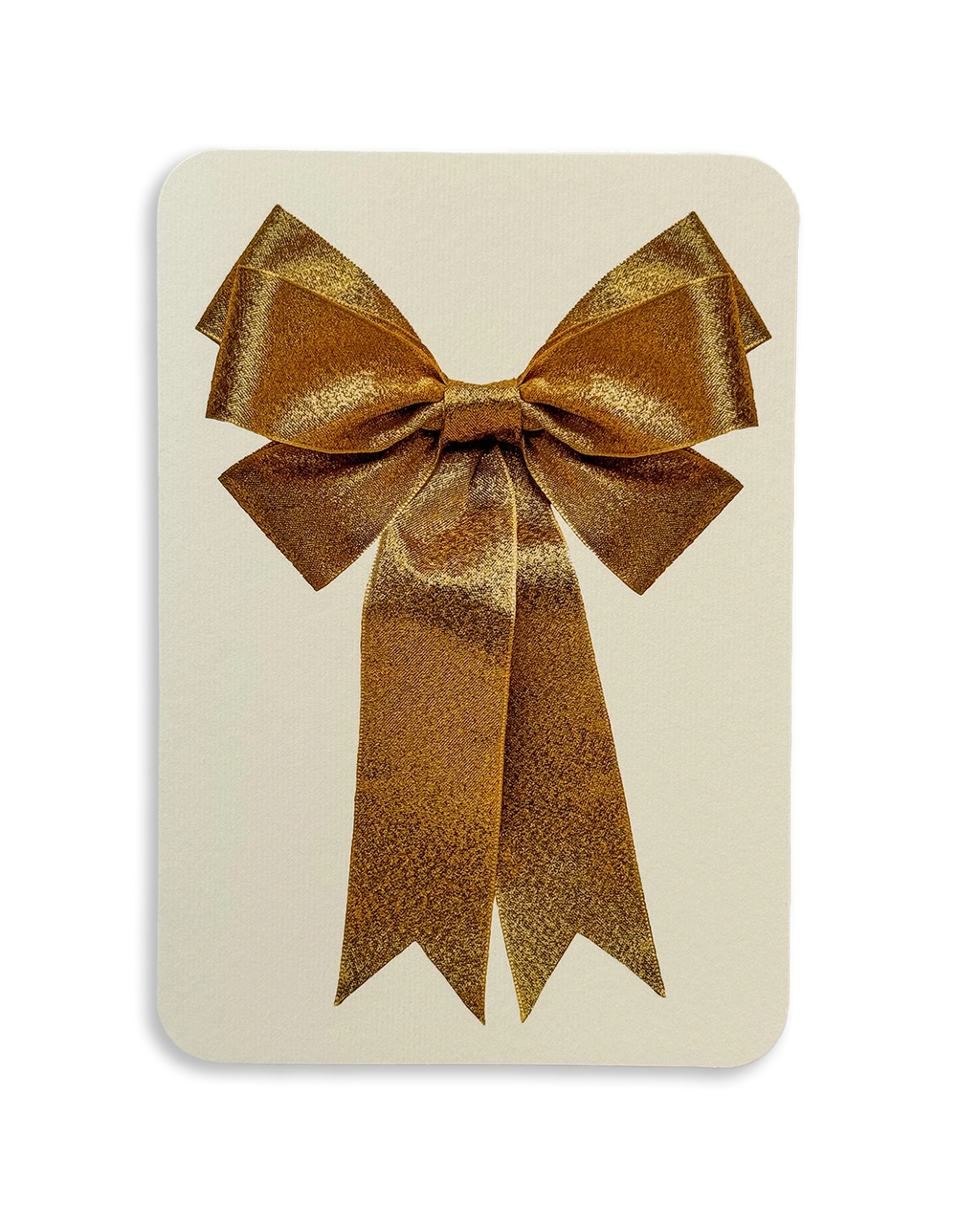 Christmas Bows Mixed Set of 6 Greeting Cards