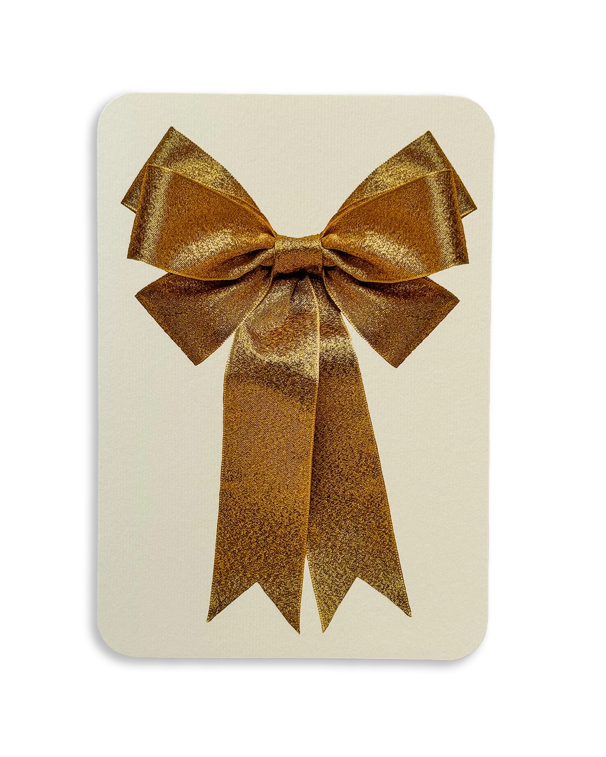 Christmas Bows Mixed Set of 6 Greeting Cards