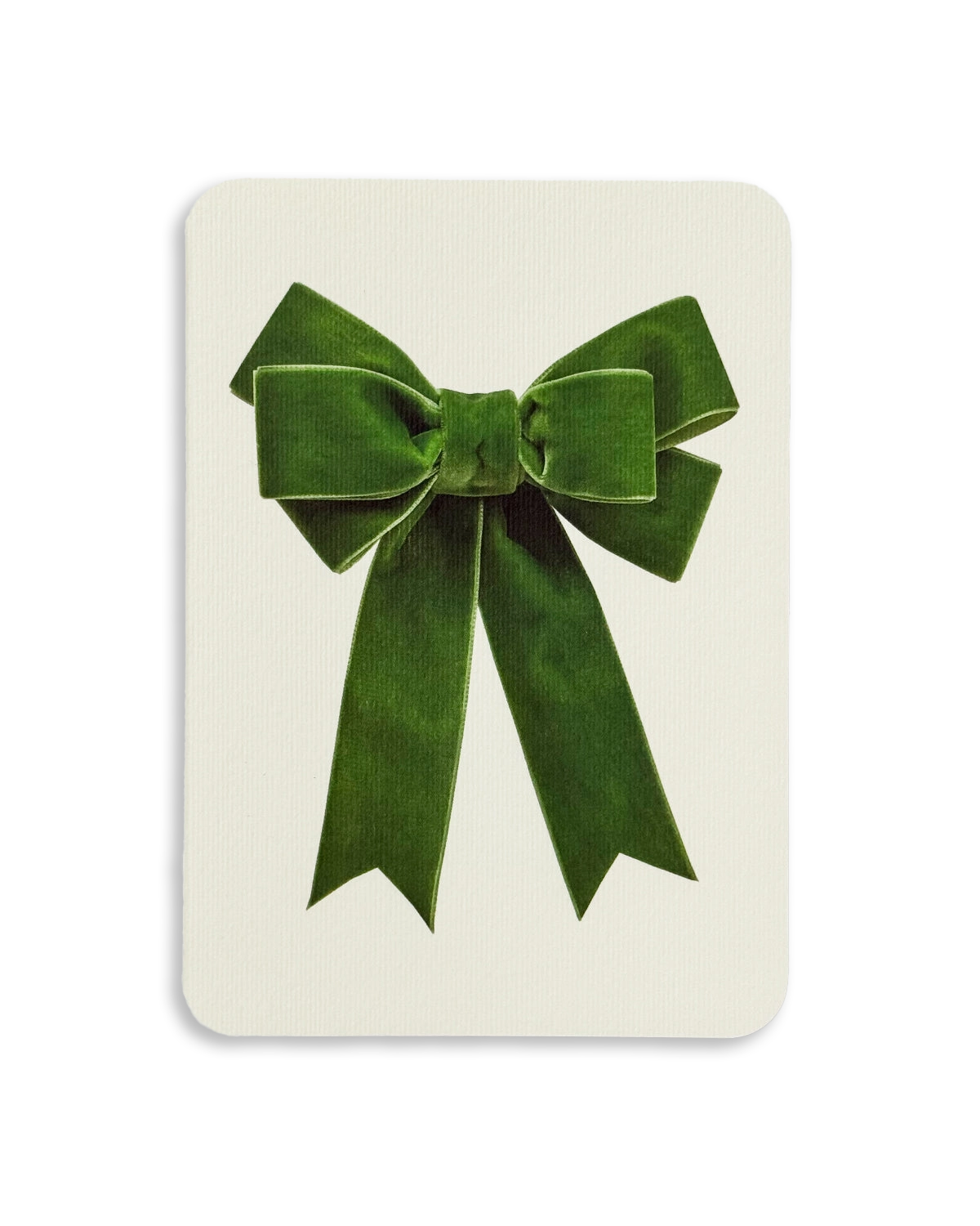 Christmas Bows Mixed Set of 6 Greeting Cards