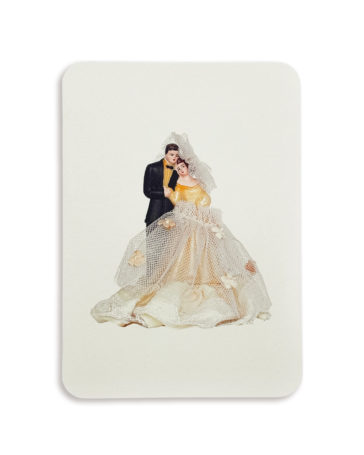 Wedding Cake Topper No.1 Greeting Card