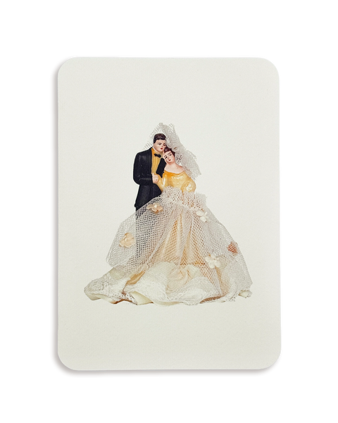 Wedding Cake Topper No.1 Greeting Card